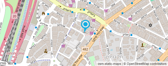 מפת הגעה אל ולדמן סומך משרד עו"ד