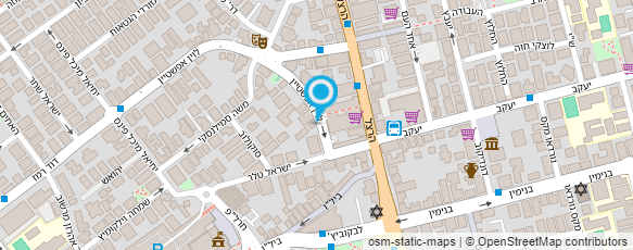 מפת הגעה אל עיצוב שיער ציון