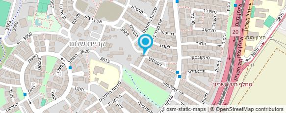 מפת הגעה אל המחנות העולים - ת"א דרום