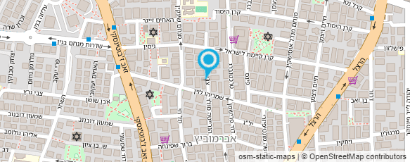 מפת הגעה אל ברקוביץ ריקה