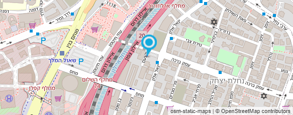 מפת הגעה אל עומר פחחות וצבע בע"מ