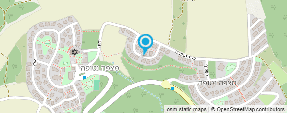 מפת הגעה אל בצל הבוסתן