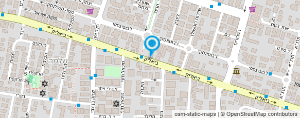 מפת הגעה אל התינוקון של תרצה