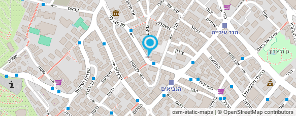 מפת הגעה אל סלון גאולה ורגינה