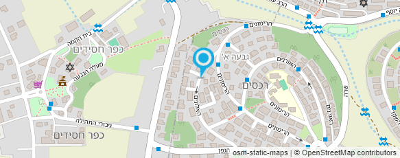 מפת הגעה אל מצבות אורן