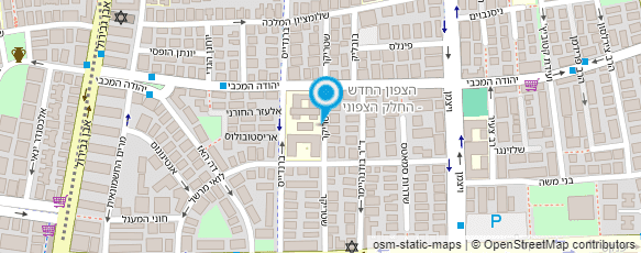 מפת הגעה אל בית ספר לתיירות בישראל בע"מ