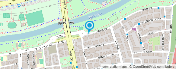 מפת הגעה אל אילנה לם-שחייה והידרותרפיה