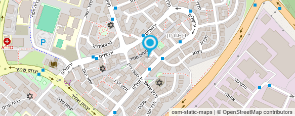 מפת הגעה אל לובטון דניאל - שרות למלגזות