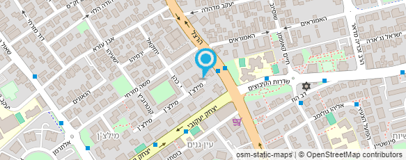 מפת הגעה אל יד לניסים