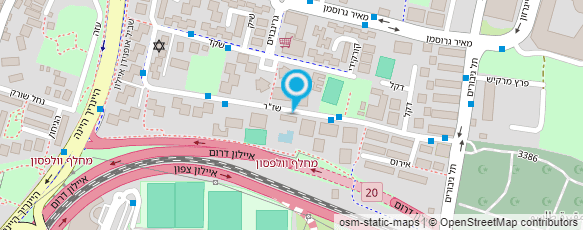 מפת הגעה אל ד"ר בורוכוב ליודמילה