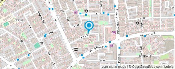 מפת הגעה אל ד"ר רביד אלעד