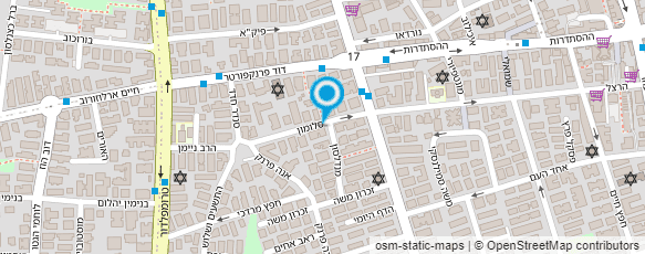 מפת הגעה אל ד"ר פרקש א.ד.