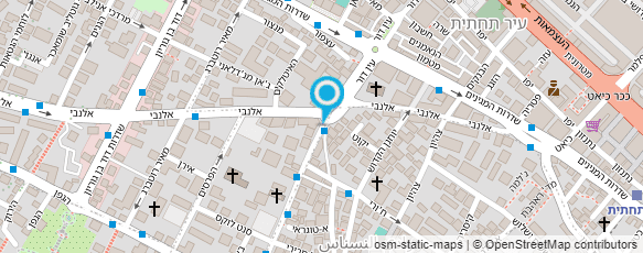 מפת הגעה אל הנוער העובד והלומד-הקנים הערביים