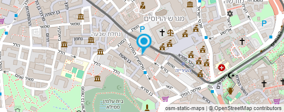 מפת הגעה אל עזריאלנט עורכי-דין - אגף הגירושין