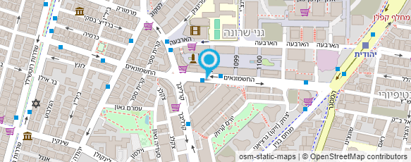 מפת הגעה אל המכללה העסקית של איגוד לשכות המסחר