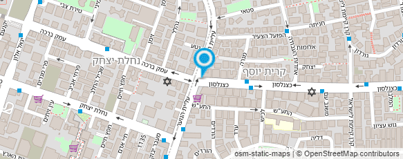 מפת הגעה אל ברי מעצבים שיער