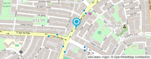 מפת הגעה אל גבע עודד - נוט'