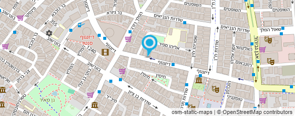 מפת הגעה אל המרכז לחשיבה יהודית