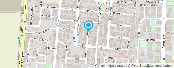 מפת הגעה אל מרפאת נוה עוז - לחיות בית