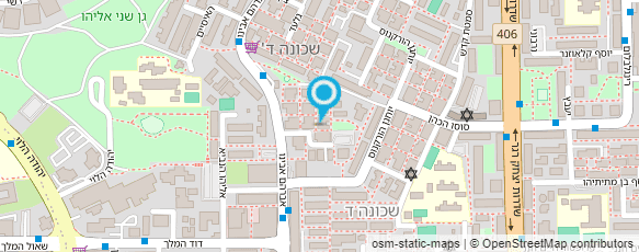 מפת הגעה אל שמעון אוהב ציון