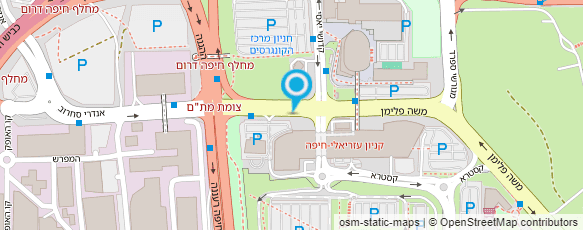 מפת הגעה אל אחוזת הכרמל