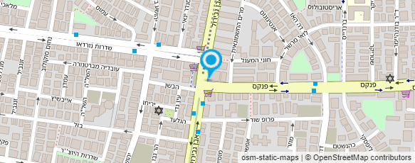 מפת הגעה אל מיקי בוגנים