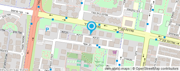 מפת הגעה אל לוי שרון - איפור