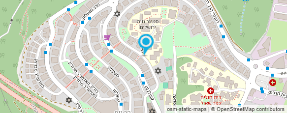 מפת הגעה אל בית יעקב "דרך החיים"