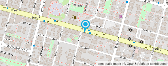 מפת הגעה אל עו"ד נגר-הכהן דגנית