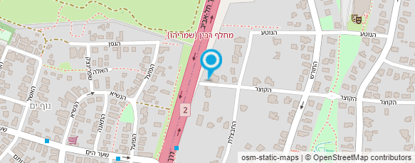 מפת הגעה אל מכון אמיל