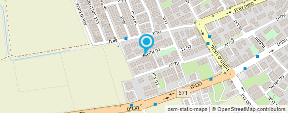 מפת הגעה אל מסכי ענק לאירועים