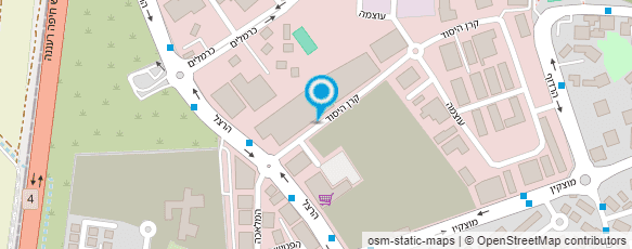 מפת הגעה אל מועדון כושר