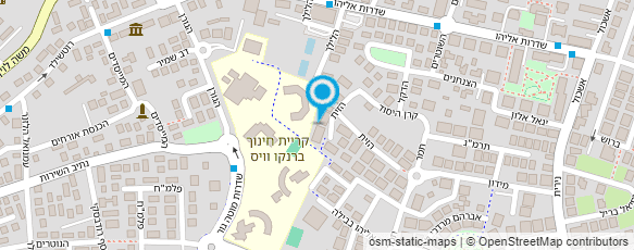 מפת הגעה אל מאי בי"ס למקצועות האיפור