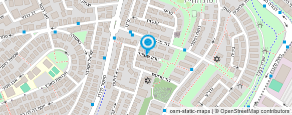 מפת הגעה אל אביבה חי-מעצבת שיער