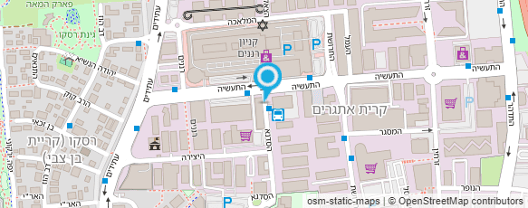 מפת הגעה אל שוק רעננה