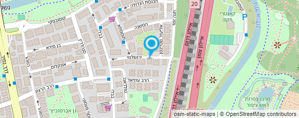 מפת הגעה אל טיפת חלב