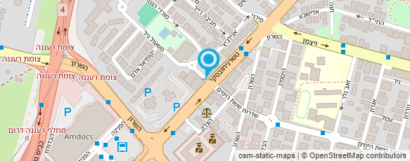 מפת הגעה אל כחול לבן