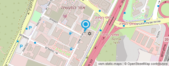 מפת הגעה אל עו"ד חמודות יצחק