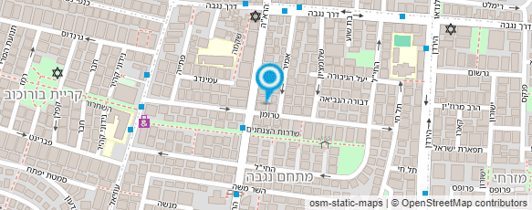 מפת הגעה אל מכון פסגות