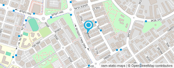 מפת הגעה אל הסעות גרשון - לא בשבת