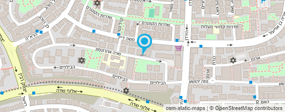 מפת הגעה אל שאול אלומיניום