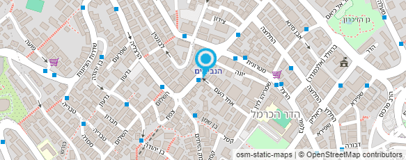 מפת הגעה אל סלון פיינגולד מפת הגעה אל סלון פיינגולד