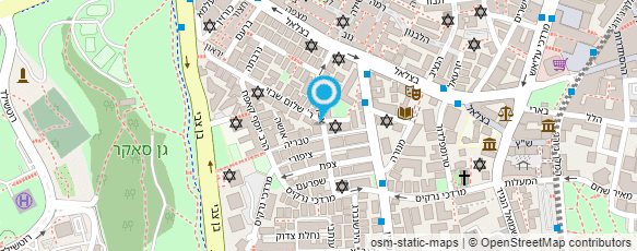 מפת הגעה אל סדנאות אמנים - אמיר באומפלד