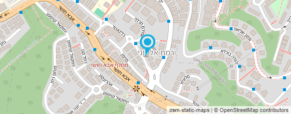 מפת הגעה אל ד"ר גנסין יהושע