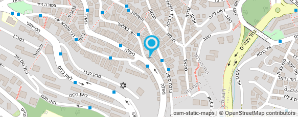 מפת הגעה אל רשות השידור קול ישראל-חדשות