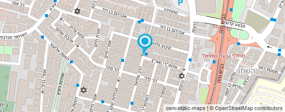 מפת הגעה אל אדיר הרב אליהו