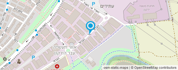 מפת הגעה אל אר. ב. סי. אי