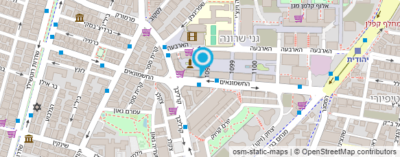 מפת הגעה אל ד"ר בן שלמה דרור