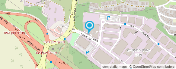 מפת הגעה אל וואן טכנולוגיות תוכנה (או.אס.טי) בע"מ