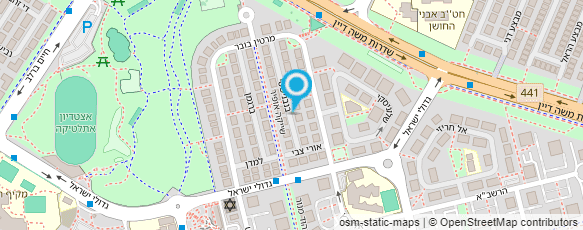 מפת הגעה אל ברכה חגית